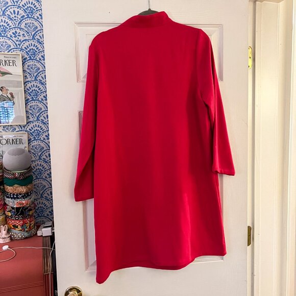 Tuckernuck Pink Long-Sleeve Button-Front Dress - Size Large - Picture 2 of 2